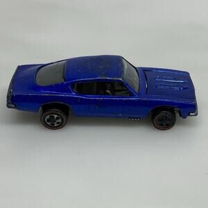Hot Wheels Redline Custom Barracuda 1967 Blue USA